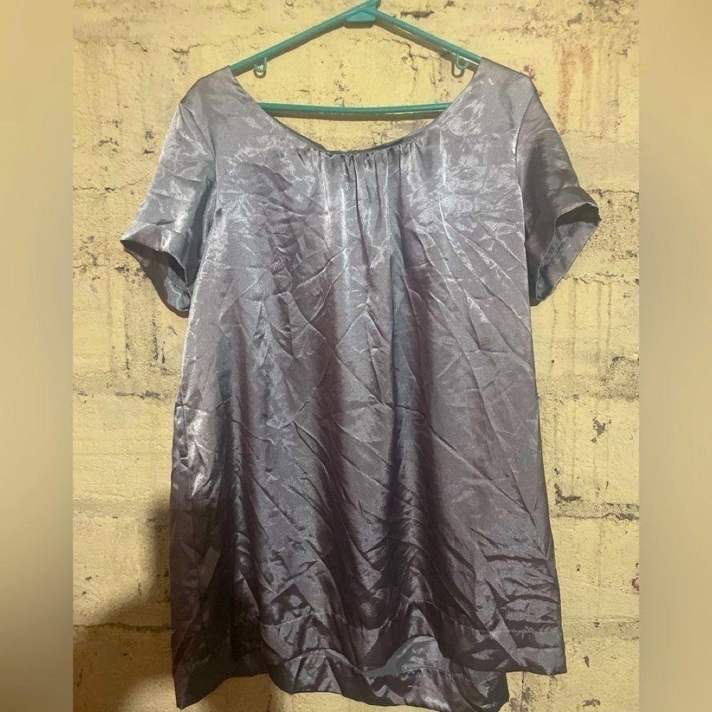 Large Gray Blouse